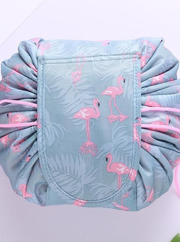 Toiletry Makeup Bag Women Drawstring Travel Cosmetic Bag