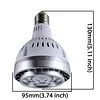 DIY LED U-Home High CRI Ra 95 E27 COB LED Spotlight 30W-35W PAR30 LED Bulbs Light Indoor Track Lighting LED Lamp AC100-240V 2500-3500LM 3000K/4000K/6000K for Home House Company Photography Studio Corridor Garage Basement Restaurant Exhibition Hall