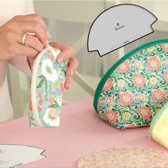 Zipper "Taco" Pouch Template-Delivery Template and Detailed Tutorial