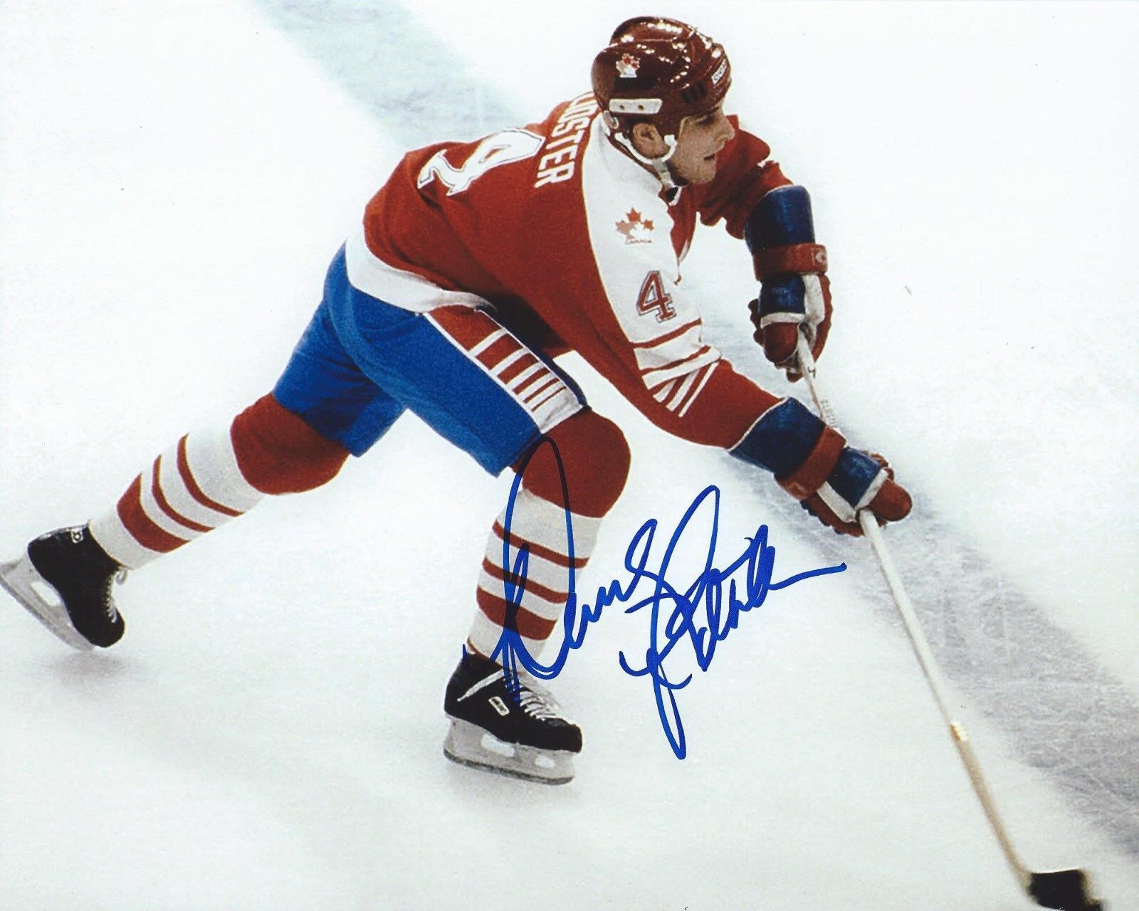 Doug Lidster Signed 8x10 Photo Poster painting Team Canada Autographed COA