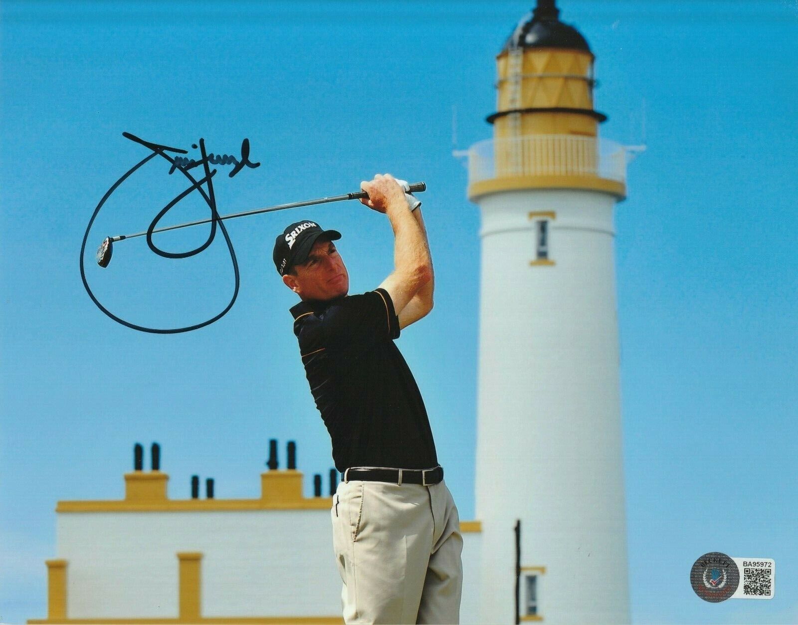 JIM FURYK Signed PGA 8x10 Photo Poster painting w/ Beckett COA