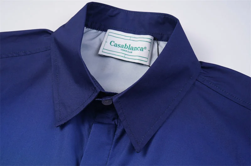 Casablanca 2023 new silk short-sleeved shirt