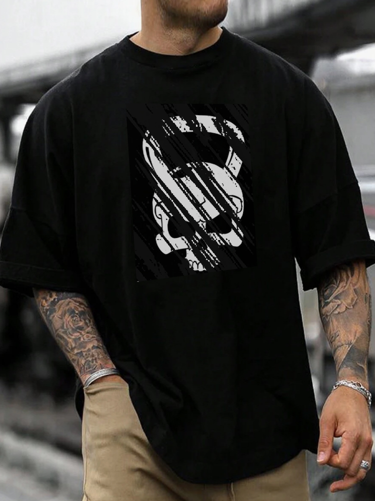 Skeleton Dumbbell T-shirt / Rvogue / Rvogue