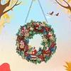 Diamond Painting Christmas Wreath Pendant