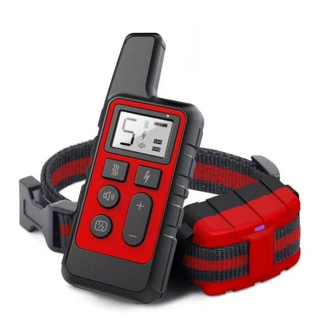 Waterproof Dog Training Collar Rechargeable Remote Electric Dog Shock Collar