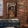 Tequila Serviced Here - Vintage Metal Signs - 20*30cm/30*40cm