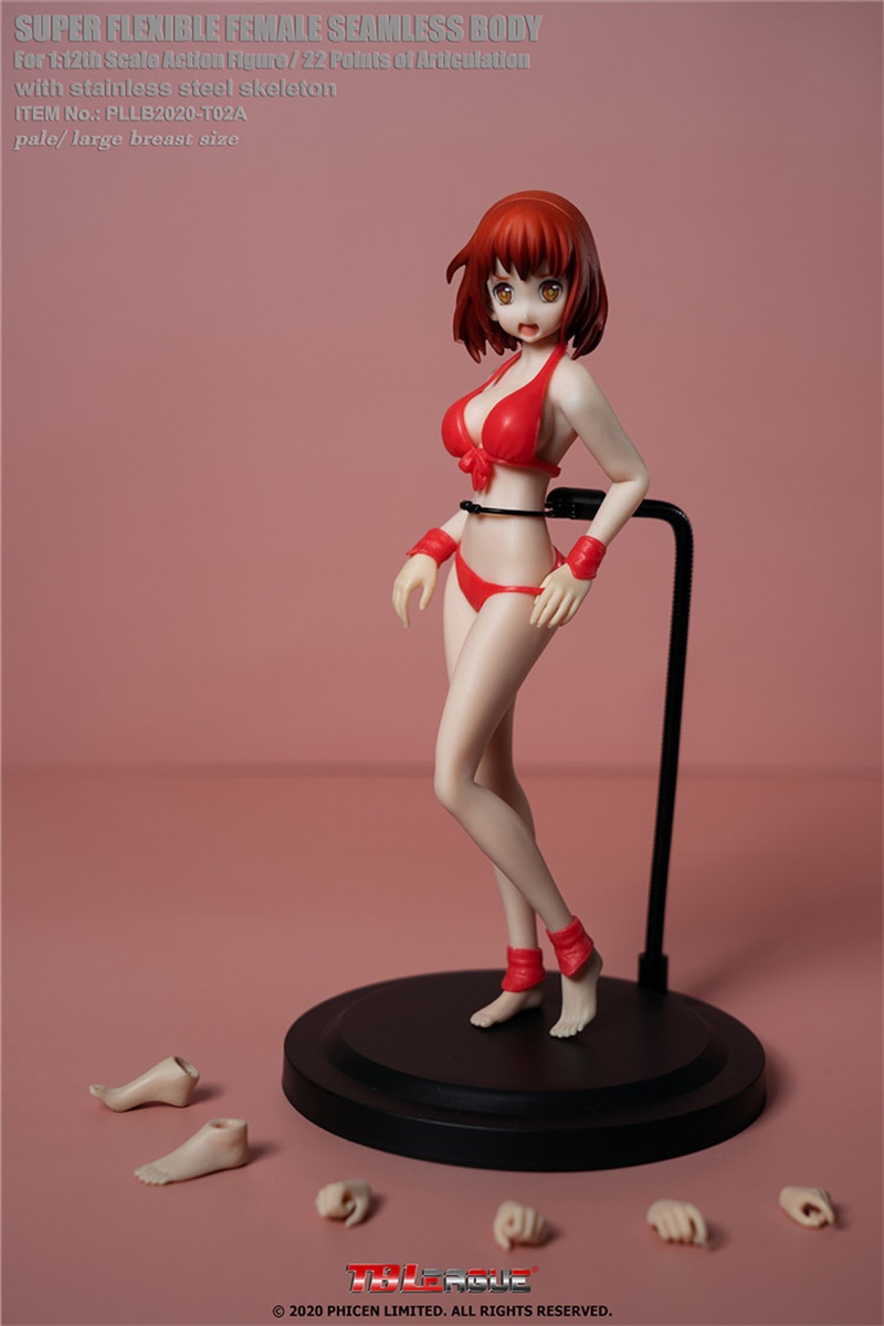 Hot Sales In Stock PLLB2020-T02 1/12th Plump Sexy Female Cartoon Body Figures For Fans Collection-aliexpress