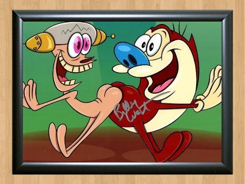 The Ren & Stimpy  Billy West Signed Autographed Photo Poster painting Poster Print Memorabilia A4 Size