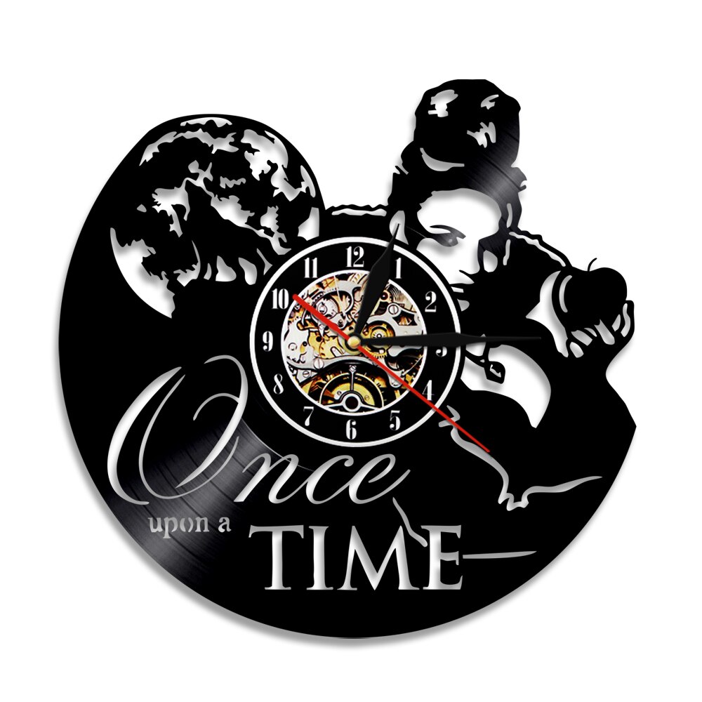 

Once Upon A Time Magic Is Coming TV Prog - Vinyl Record Wall Clock - Without LED, 501 Original