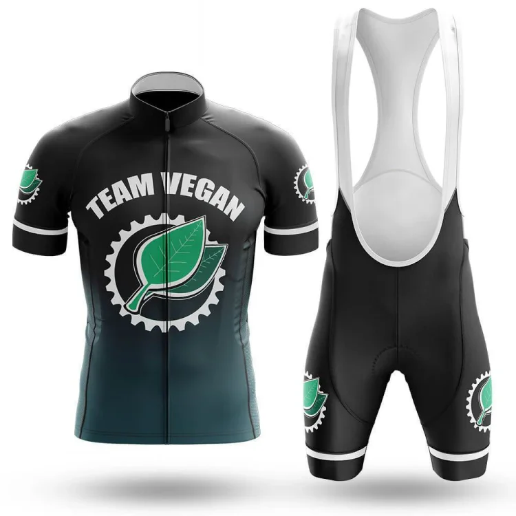 Team Vegan Men's Short Sleeve Cycling Kit