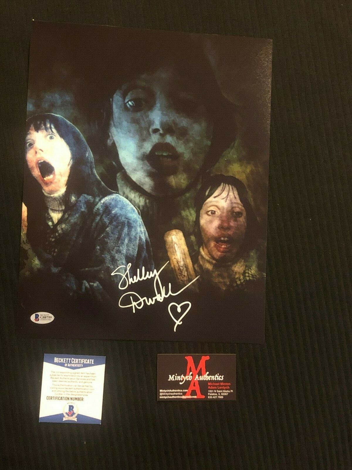 SHELLEY DUVALL AUTOGRAPHED SIGNED 11x14 Photo Poster painting THE SHINING! BECKETT! STEPHEN KING