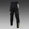 2024/2025 Real Madrid Half-Pull Training Suit Black Football Shirt 1:1 Thai Quality