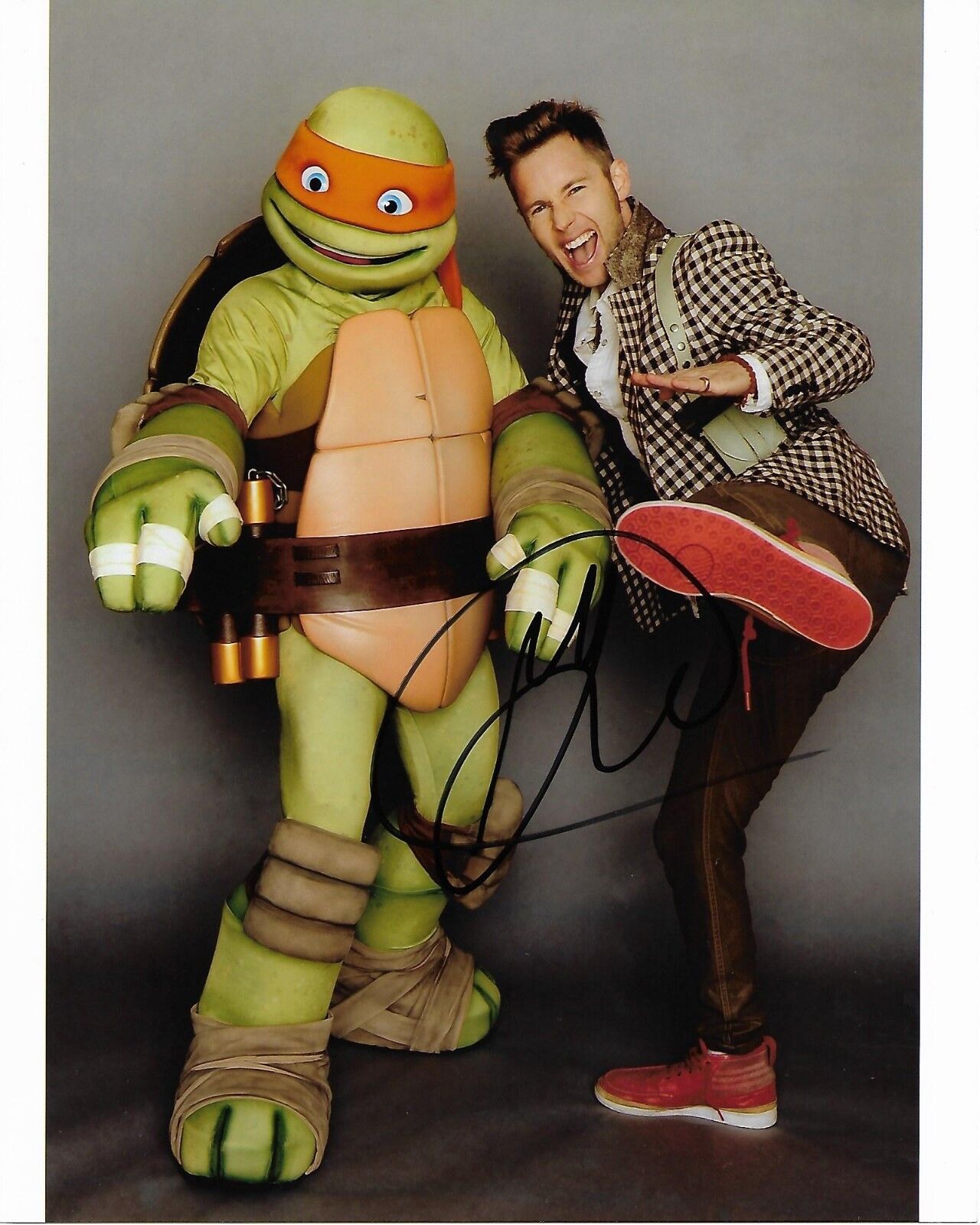 GREG CIPES TEENAGE MUTANT NINJA TURTLES AUTOGRAPHED Photo Poster painting SIGNED 8X10 #1