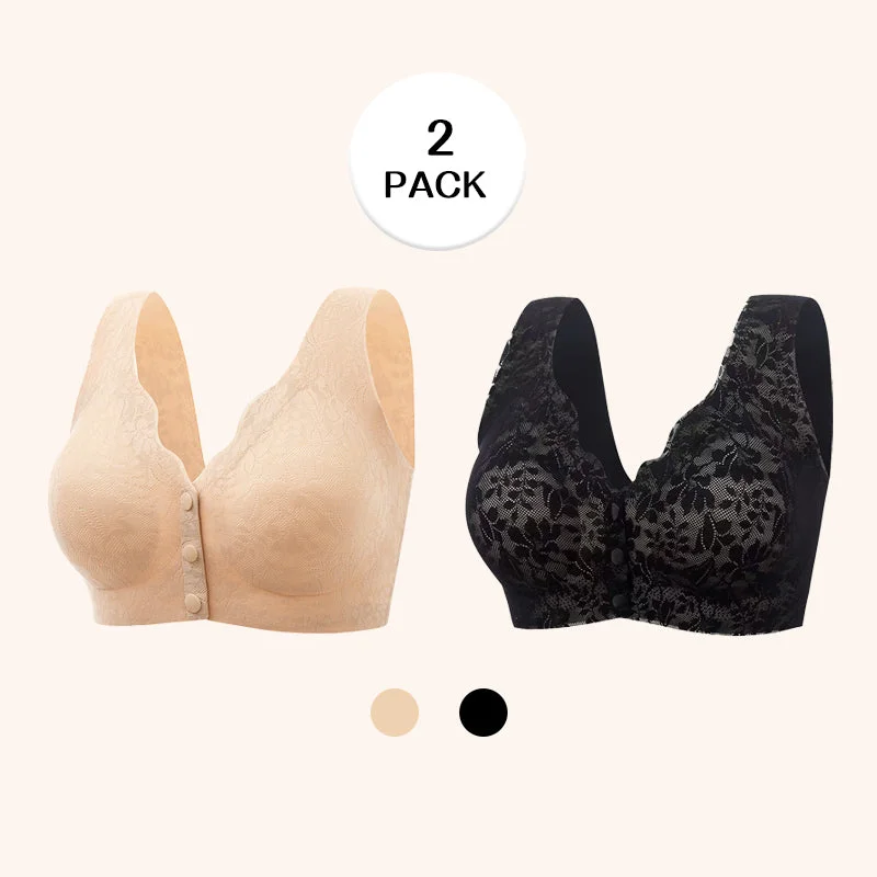 ZERO FEEL Lace Full Coverage Front Closure Bra(BUY 1 GET 1 FREE)
