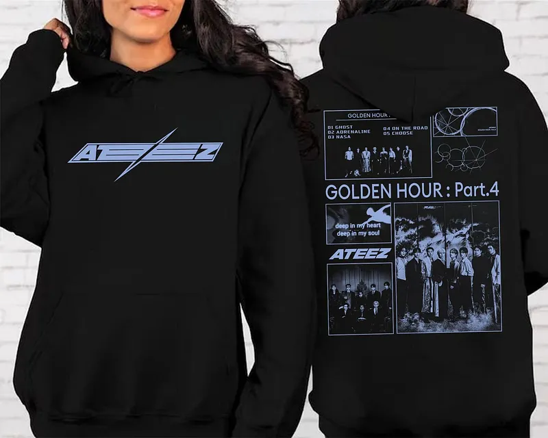 Ateez Golden Hour Part 4 Hoodie