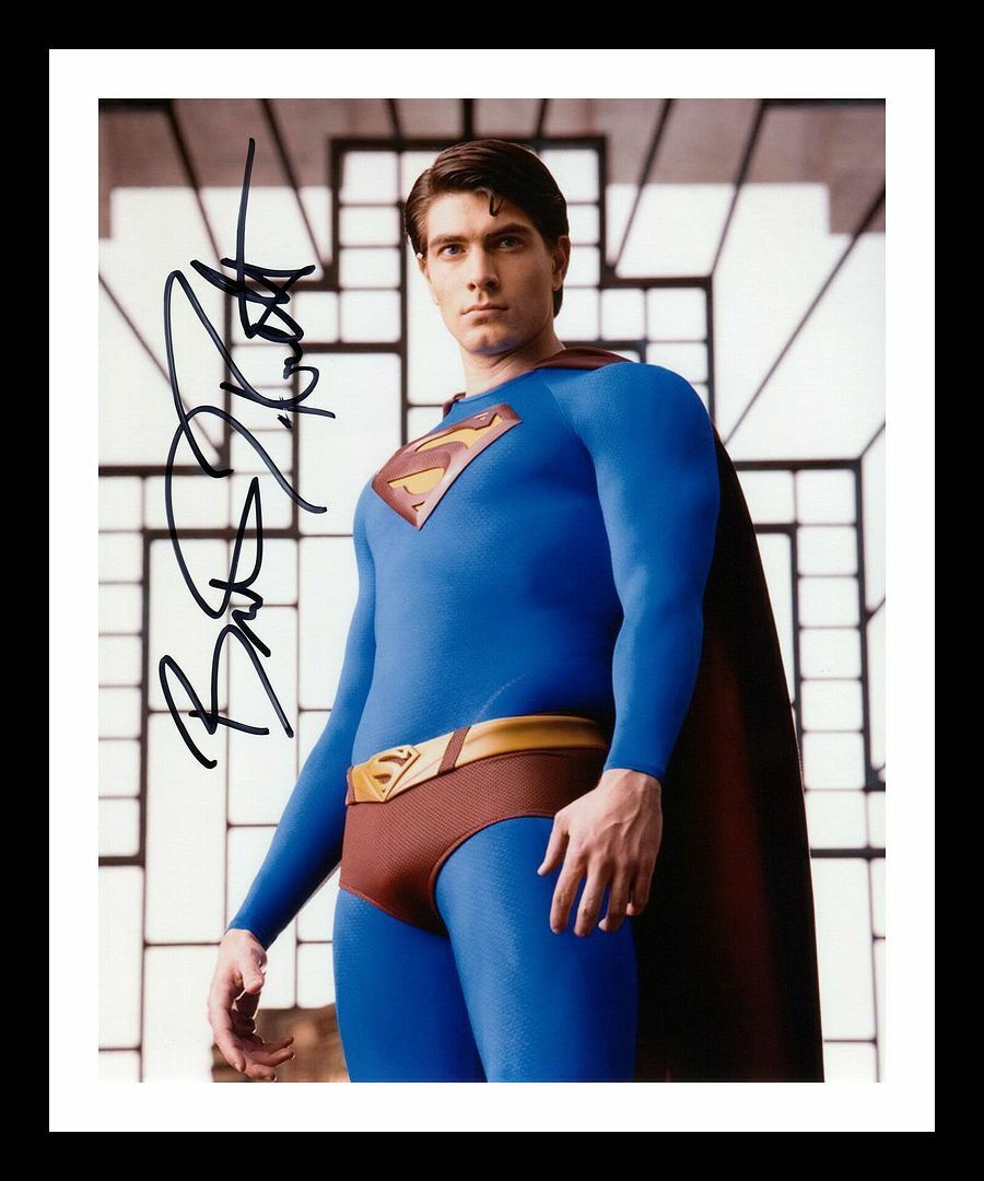 Brandon Routh - Superman Returns Autographed Signed & Framed Photo Poster painting