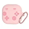 Cute Case Cover for Samsung Galaxy Buds4/4Pro Earbuds Silicone Protective Case with Keychain Shockproof Cartoon Game Design
