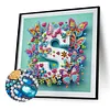 Butterfly Flower S 5D Partial Drill DIY Diamond Painting Kit 30*30cm