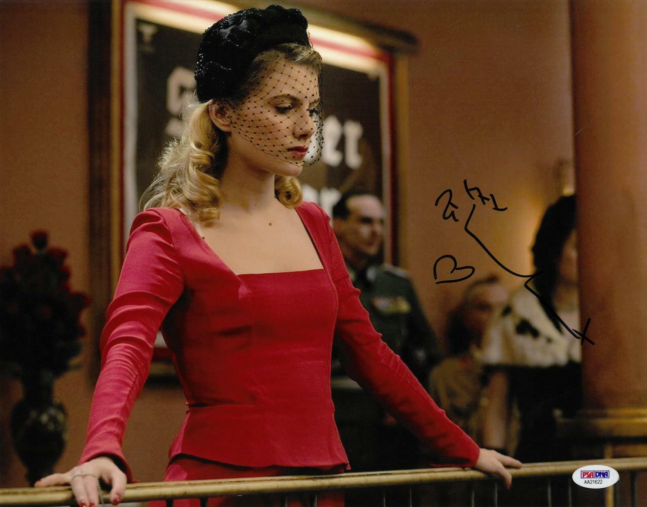 Melanie Laurent Signed Inglourious Basterds Auto 11x14 Photo Poster painting PSA/DNA #AA21622