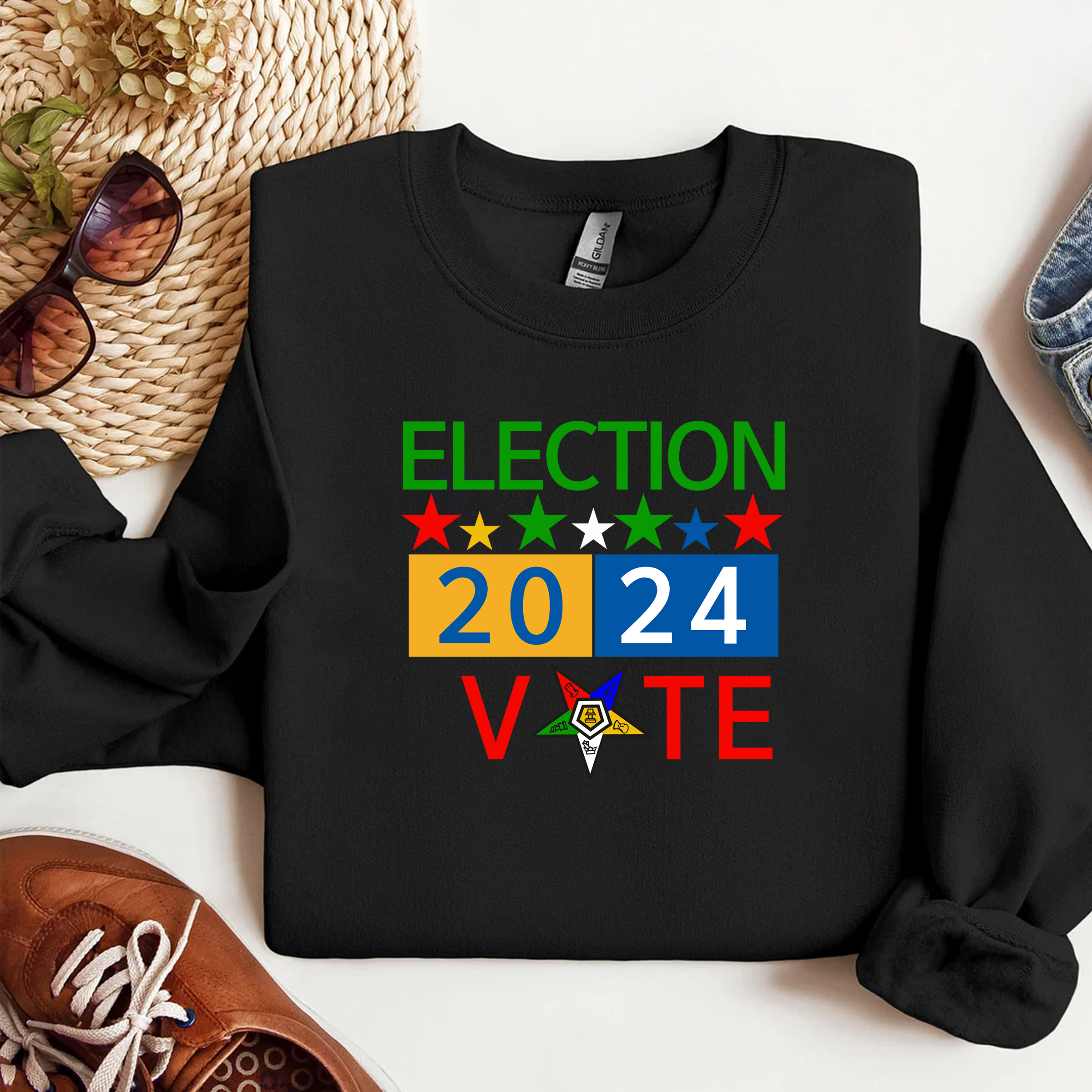 Election Fashion Cotton Printed  Sweatshirt