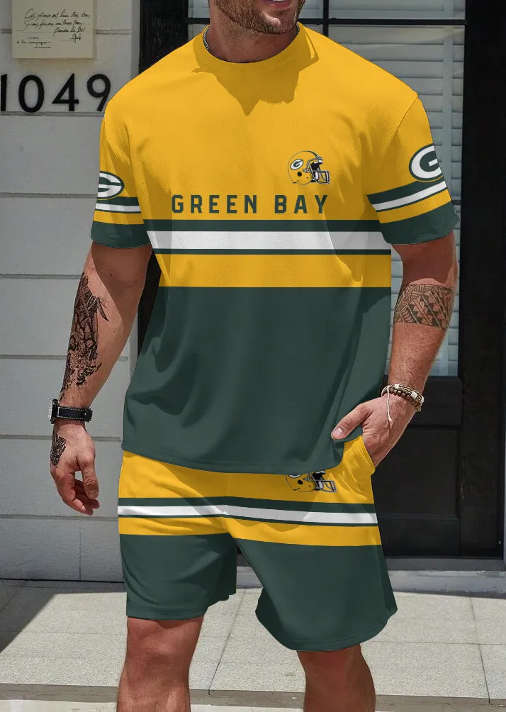 Green Bay Packers Limited Edition Top And Shorts Two-Piece Suits