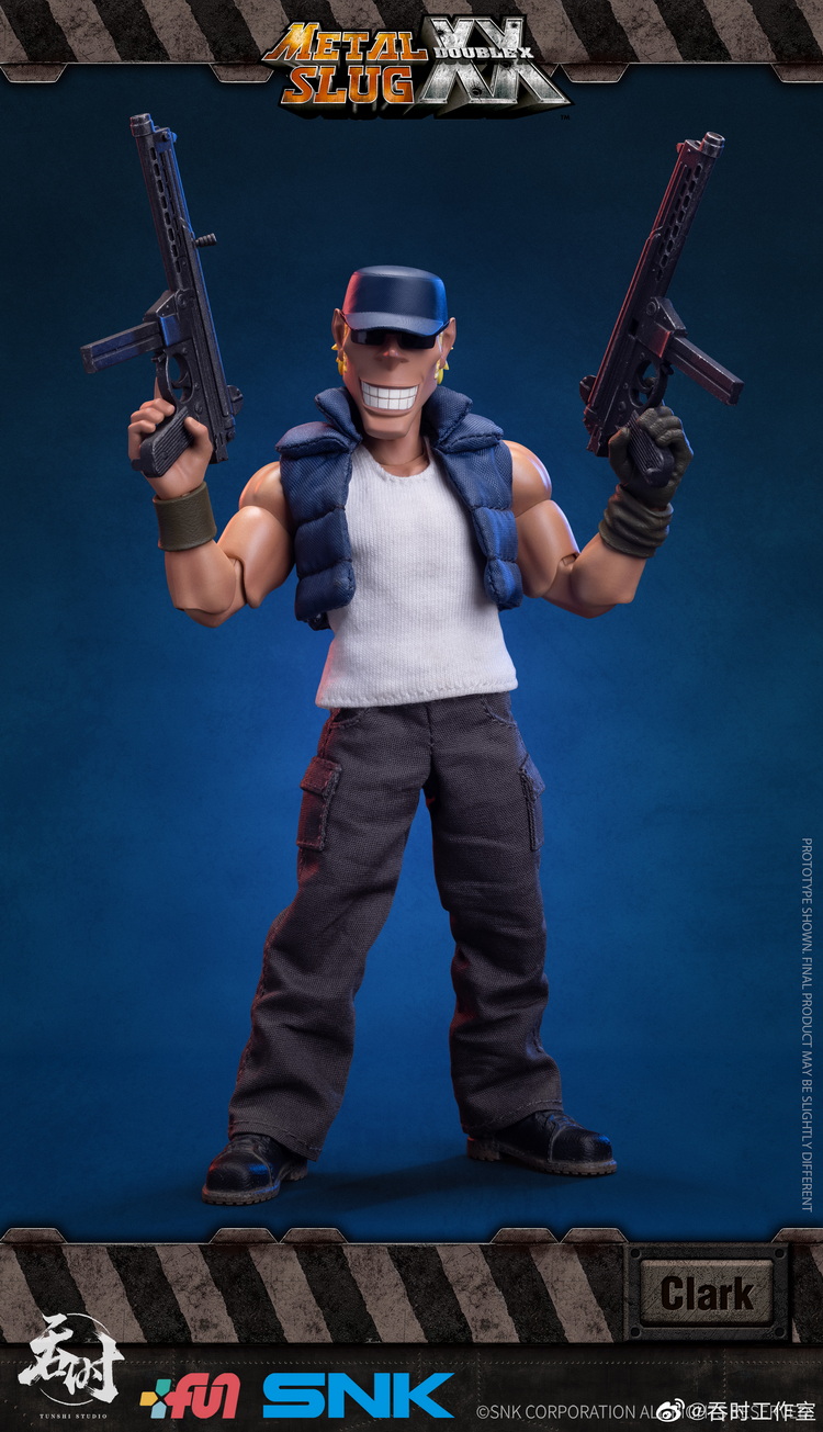 Pre-order Tunshi Studio 1/12 Action Fiigure Metal Slug XX Clark