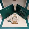 Rolex Yellow Gold President Day Date 40mm Diamond Pave Dial - 228238 - New 2025