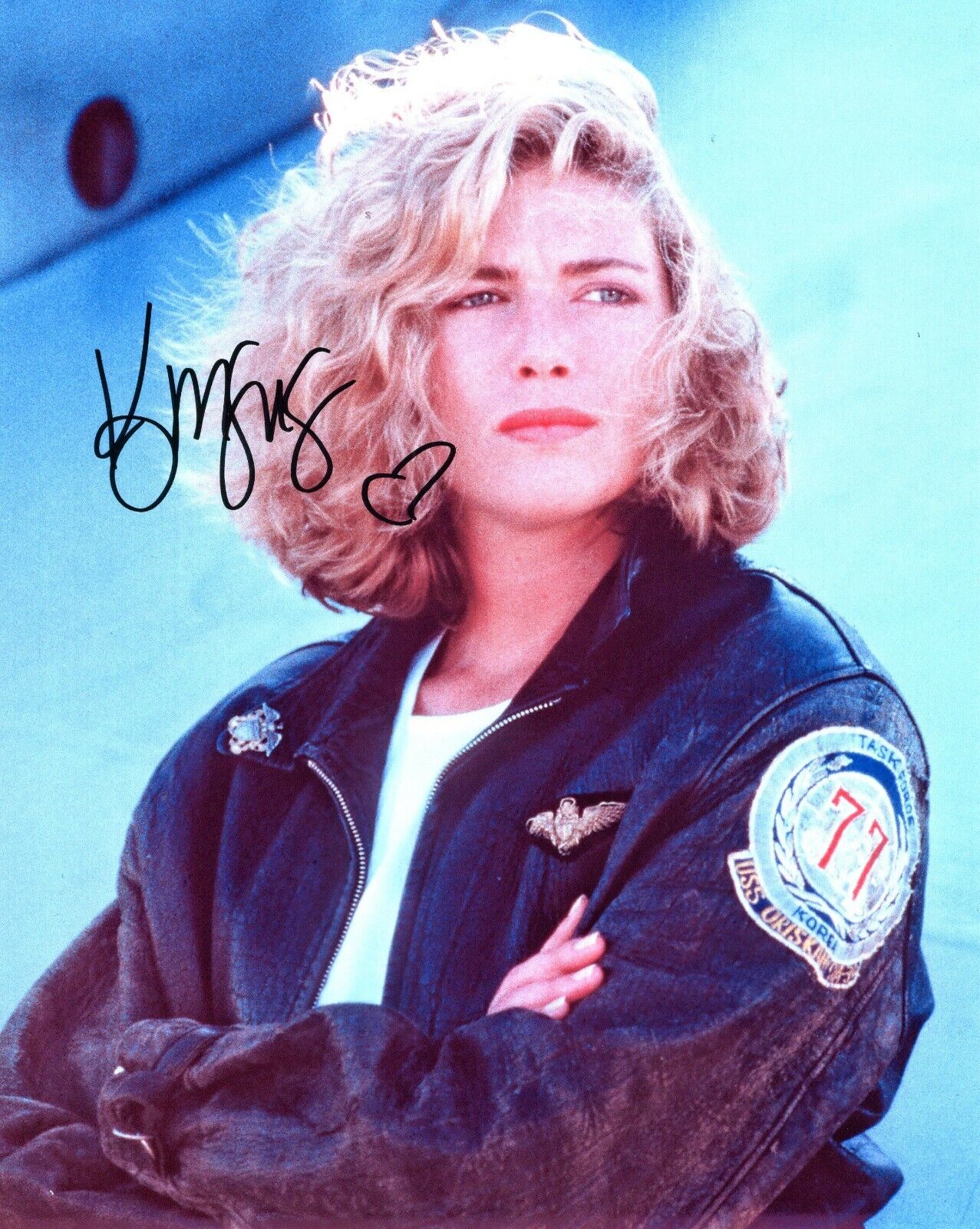 Signed Photo Poster painting of Kelly McGillis 10x8