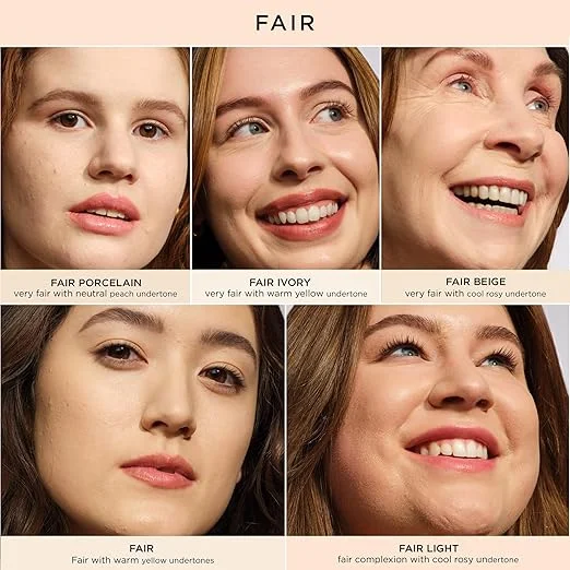 ⭐Natural Skincare Ingredients---Biomimic Foundation 4 in 1 - Light Spectrum