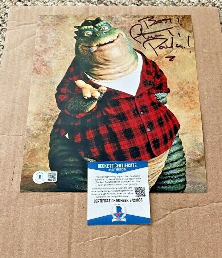 STUART PANKIN SIGNED DINOSAURS 8X10 Photo Poster painting BECKETT CERTIFIED BAS