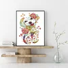 (Multi-Style)Flower Animal-11CT Stamped Cross Stitch