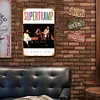 Supertramp - Panneaux en &eacute;tain m&eacute;tallique(20*30cm/30*40cm) - Musique