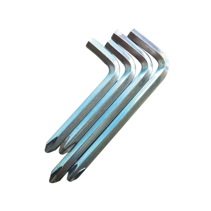 100 PCS Screwdriver Hexagonal Hexagonal Wrench Scooter Repair Tools Cross Bit, Specification:4mm, Material:A3 Steel