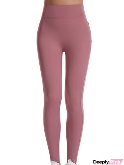 Wide Waistband High Waist Active Pants