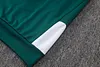 Joyfball 2026/2027 Kids Size Italy Long Zipped Jacket green Soccer Jersey