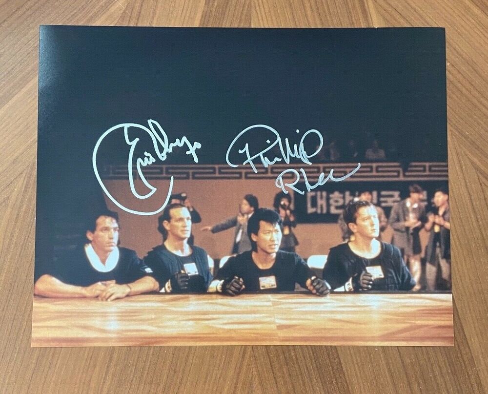 * ERIC ROBERTS & PHILLIP RHEE* signed 11x14 Photo Poster painting * BEST OF THE BEST * PROOF * 1