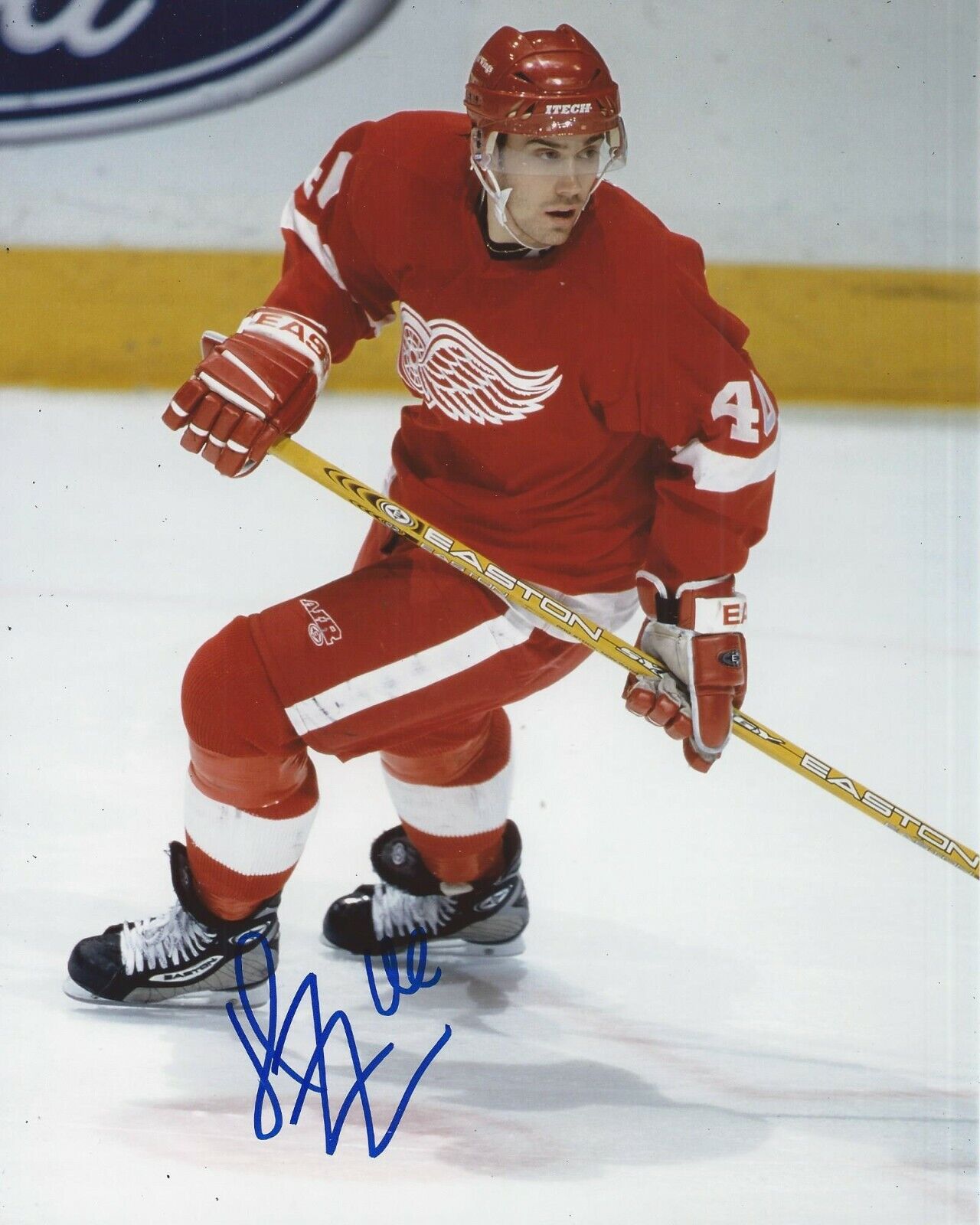 Henrik Zetterberg Signed 8x10 Photo Poster painting Detroit Red Wings Autographed COA