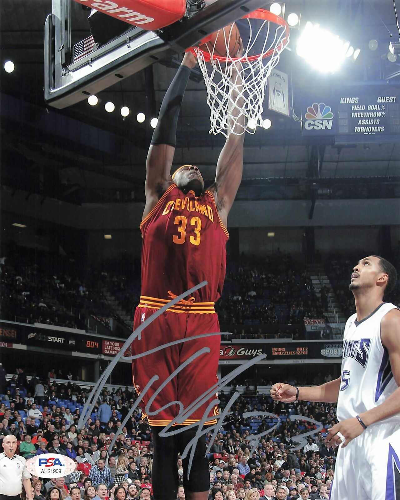 Brendan Haywood Signed 8x10 Photo Poster painting PSA/DNA Cleveland Cavaliers Autographed