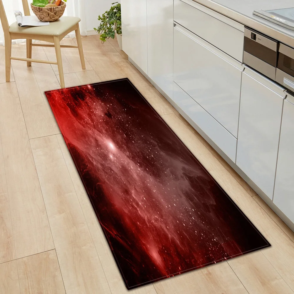 Modern Kitchen Floor Mat Microfiber Living Room Carpet Kitchen Anti-skid Mat Water-absorbent Door Mat Bedroom Decoration Carpet
