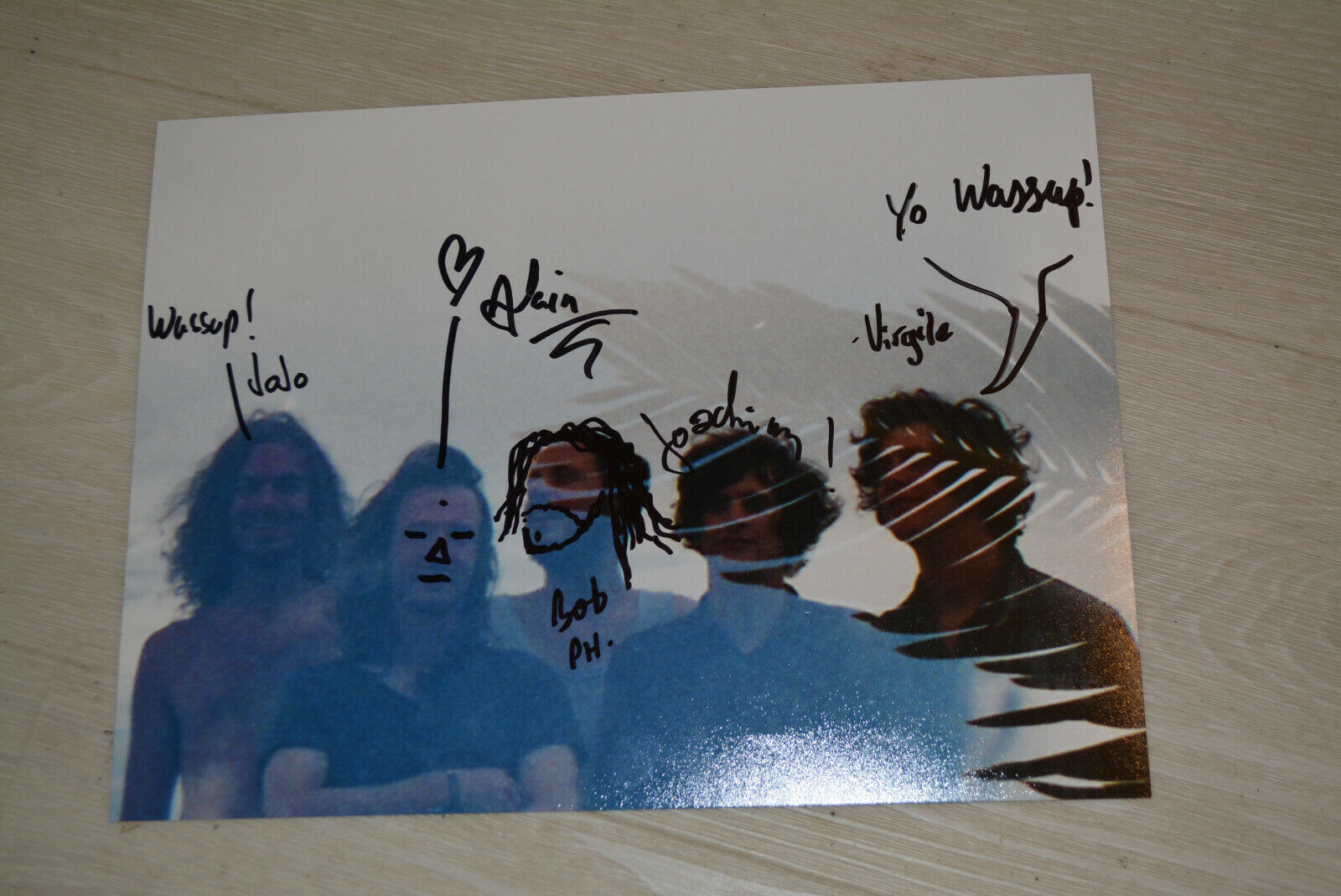 NATAS LOVES YOU signed autograph In Person 8x11 (20x28 cm) INDIE POP