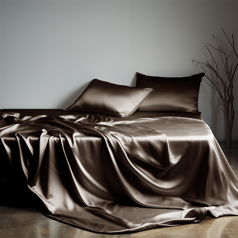 22 Momme Silk Flat Sheets REAL SILK LIFE