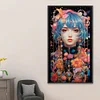 (40*70cm)Girl - Full Square Drill Diamond Painting