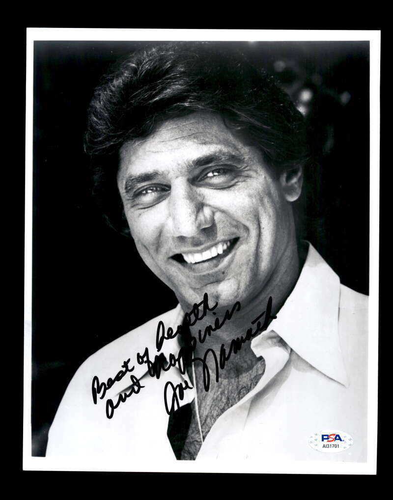 Joe Namath PSA DNA Coa Hand Signed 8x10 Autograph Photo Poster painting