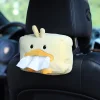Cartoon Animals Car Used Hanging Tissue Box Storage Car Space Organizing