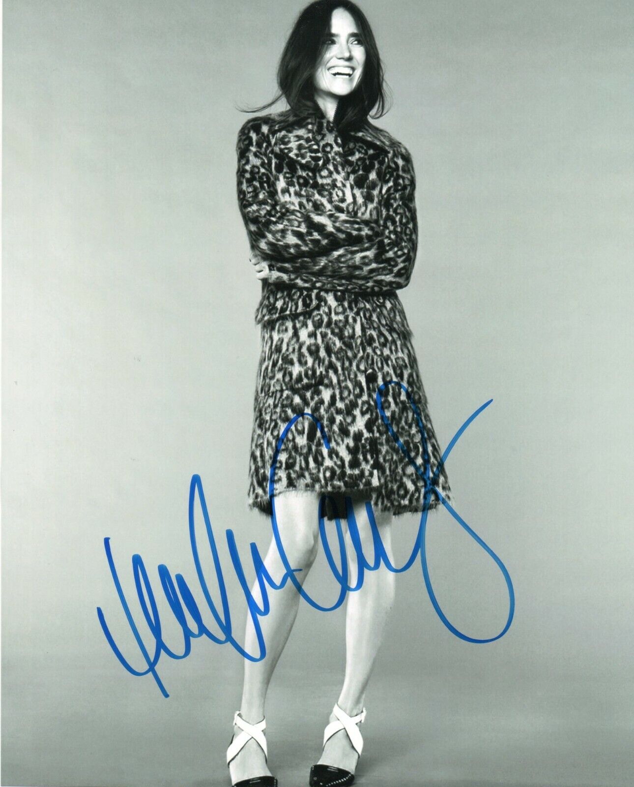 Autographed Jennifer Connelly signed 8 x 10 Photo Poster painting Cute