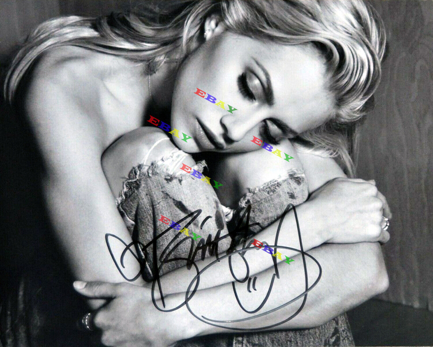 BRITTANY MURPHY Autographed Signed 8x10 Photo Poster painting Reprint