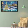 (60*40cm)Christmas Atmosphere - Crystal Rhinestone Diamond Painting