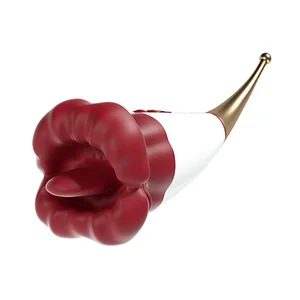 Rose Lip Nibble Clitoral Suction Stimulator Vibrator