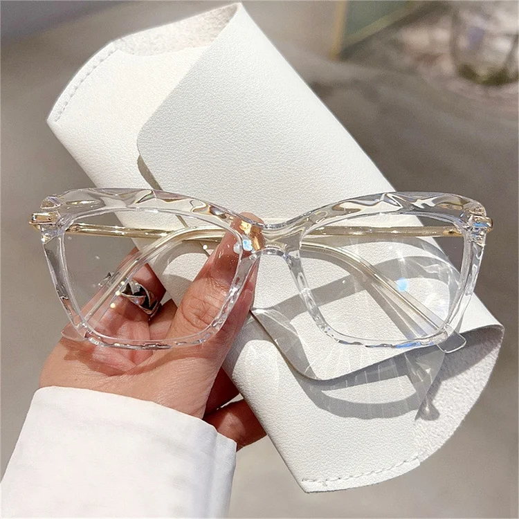 Kakacloud Women Cat Eye Anti Blue Light Glasses Retro Optical Spectacle Transparent Brand Designer Men Fashion Computer Protection Eyewear