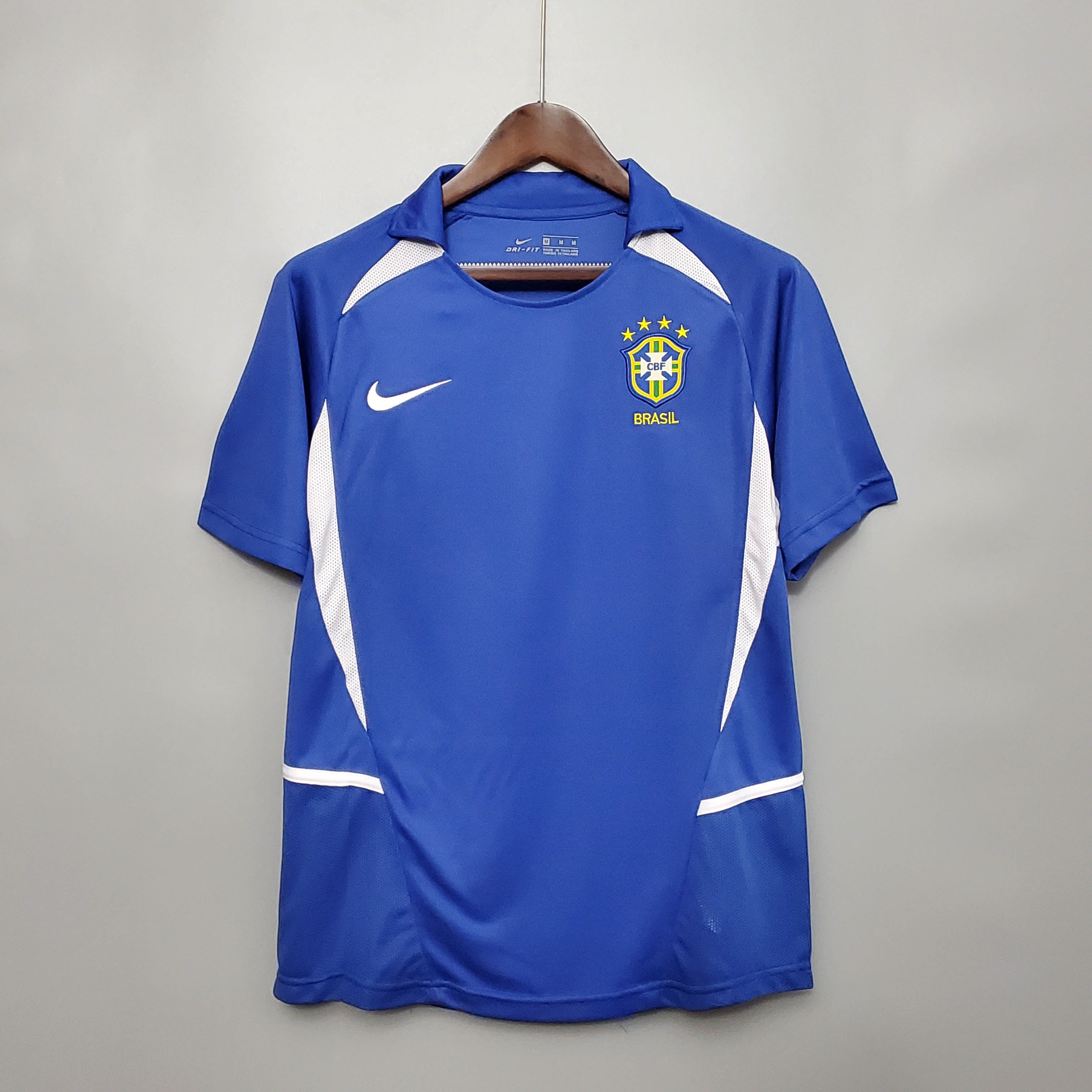2002 Retro Brazil Away Soccer Jersey mysite